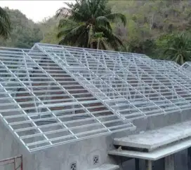 Renovasi atap rumah baja ringan terpasang