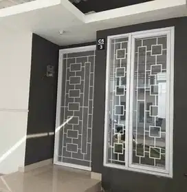 tralis pintu dobel kasa nyamuk gratis pasang