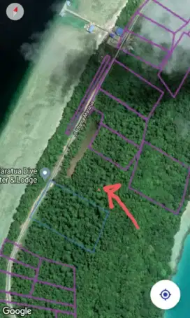 Dijual Tanah Maratua Kab. Berau – Hadap Laut, View Eksotis