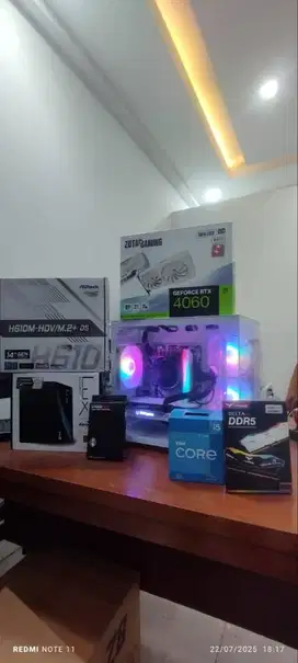 PC Intel i5 12400F RTX 4060 8GB RAM 16GB DDR5
