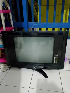 Tv Polytron 24 inch tabung kondisi rusak