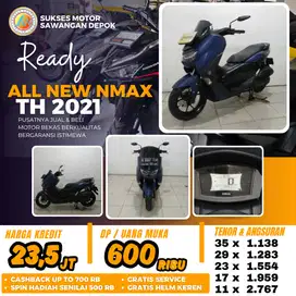 PROMO DP 600 YAMAHA NMAX NEW CON KEYLESS TH 2021 MULUS BERGARANSI