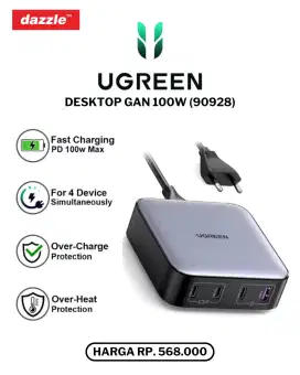 UGREEN DESKTOP GAN CHARGER 100W (90928)