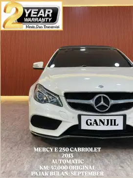 [ KM 47.000 ] MERCEDES BENZ E 250 AMG CABRIO 2013 AUTOMATIC