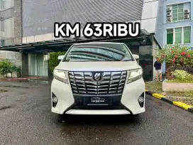 Toyota Alphard G ATPM 2015 AT 2.5, Km 63Ribu, Pajak Panjang (Vellfire)