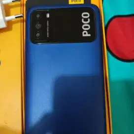 Xiaomi poco m3 biru bekas cewek