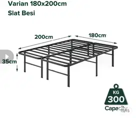 Dipan zinus uk 180x200