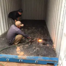 Terima jasa repair container/peti kemas