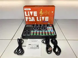 Ampli Mixer Soundcard BONKYO F999 original Livestreaming dan Karaoke