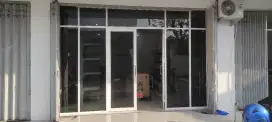 Pintu sliding plus kaca mati