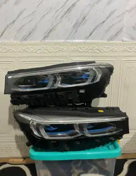 HEADLAMP LAMPU DEPAN BMW SERI 7 G11 G12 LASER KANAN KIRI ORIGINAL