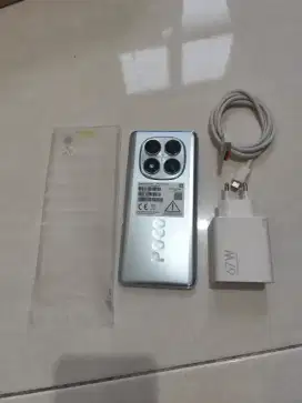 Poco x7 12/512 silver Mulus like new hp charger