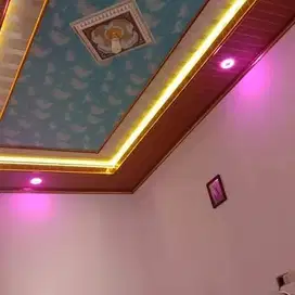 Wall Moulding Sekat Plafon Partisi PVC GRC Gypsum Jasa Tukang Pasang