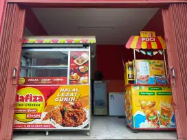 Jual aja perlengkapan usaha friedchicken dan Teh