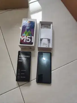 Samsung m51 8/128 black mulus sein
