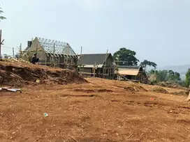 Dijual kavling eksklusif di kawasan Puncak Bogor,view langsung Gunung