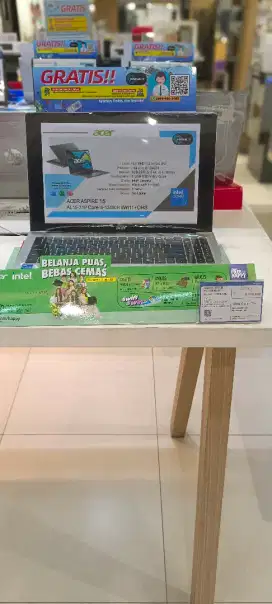 Laptop Acer Aspire 15 Core I5 8/512GB (Kredit Tanpa DP)