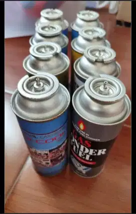kaleng gas portable kosong