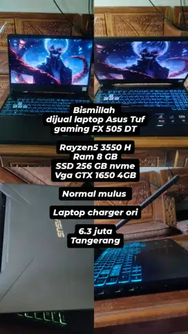 Asus Tuf gaming FX 505 DT