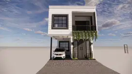 Rumah Baru Modern Harga Terjangkau di Cimanggis Dekat Toll Cimanggis