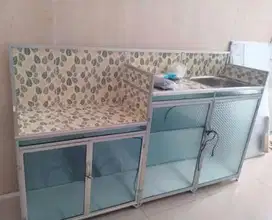 Rak Piring Wastafel 4 Pintu