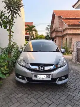 137 Cash! Dijual Honda Mobilio E CVT 2014 Silver