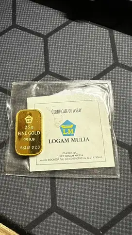 Jual logam mulia antam 25g