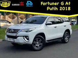 Fortuner G Metik Diesel 2018 Putih