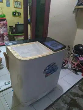 Mesin cuci denpo 2 tabung 9kg DW-9893