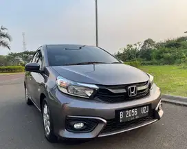 (Low KM 25rb!) Honda Brio E CVT 2021 / 2022 AT Matic / RS Abu Abu 2023