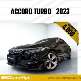 DP10% [Km4.000] Accord Sunroof Turbo 2023 Black Reg 2024 #AUTOHIGH