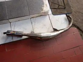 Knalpot Satria 2 tak Merek Andy Speed