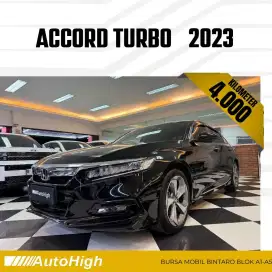 DP10% [Km4.000] Accord Sunroof Turbo 2023 Black Reg 2022 #AUTOHIGH