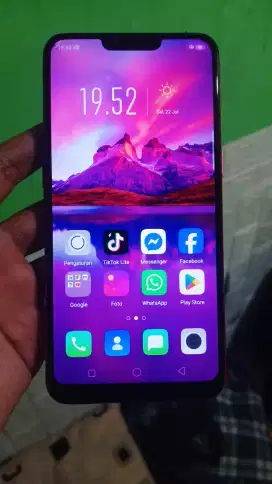 Oppo A3s 4G 6/128 layar 6.2 inchi tt/barter