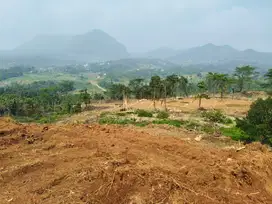 Jual Tanah Zona Kuning Deket Jakarta, Depok dan Bekasi view pegunungan