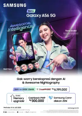 Samsung galaxy A56 Atlantis Dahsyat