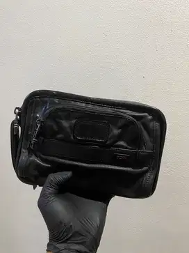 Handbag TUMI alpha black leather original (sale) harga net