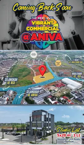 Aniva Studio Loft di kawasan Gading Serpong menuju BSD