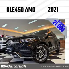 DP10% [Km21.000] GLE450 AMG 2021 Black / GLE 450 Reg 2022 #AUTOHIGH