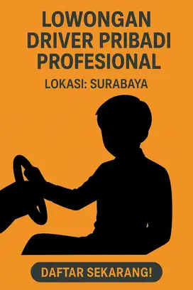 DRIVER PRIBADI Surabaya