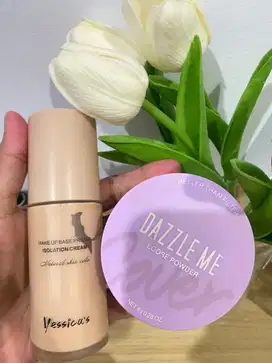 YESSICA'S PRIMER dan DAZZLE ME Loose Powder