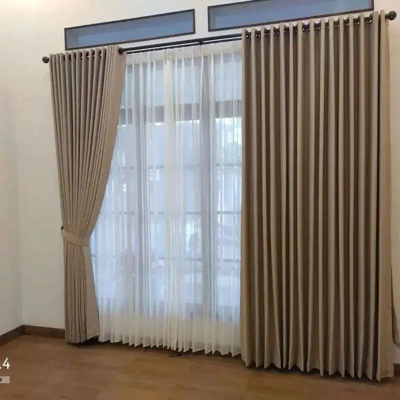 Jual & Pasang Gorden Vitrase Wallpaper Roller Blinds Korden Gordeng