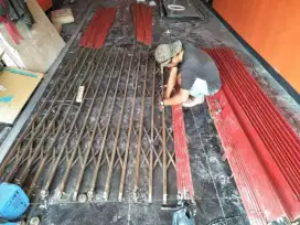 PINTU FOLDING GATE MURAH DEPOK