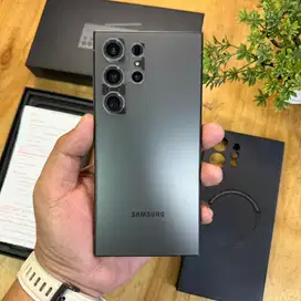 Samsung S24 Ultra 5G 512GB titanium Black Super Like new resmi SEIN