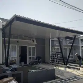 kanopi atap slderon degan pelapon pvc harga terjangkau