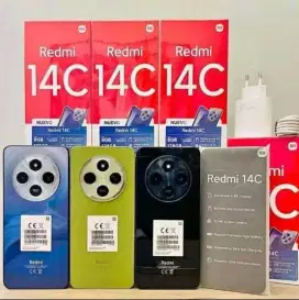 REDMI 14C 6/128 BARU ORIGINAL GARANSI RESMI 12 BULAN