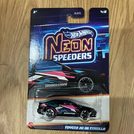 Hotwheels Toyota AE 86 Corrolla Neon Speeders