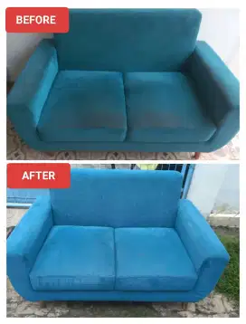 Cuci karpet, sofa, springbed, dan jok mobil