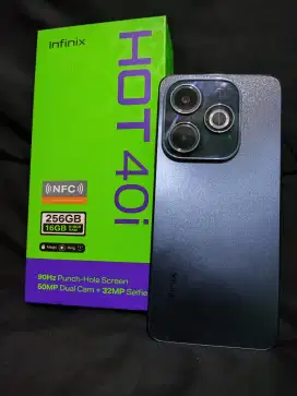 INFINIX HOT 40i RAM 8/256GB FULLSET ORI