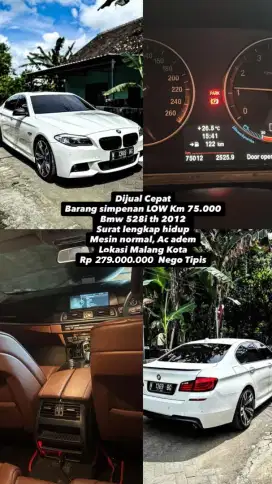 DIJUAL CEPAT BMW 528 i 2012